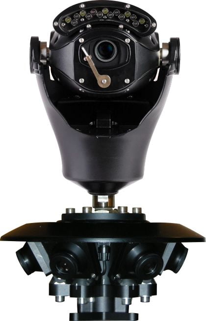 Megapixel CCTV Camera - Virtual Gigapixel 360° Event CCTV
