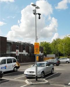 Town Centre Regeneration using Redeployable CCTV cameras