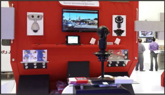 CCTV Camera Saudi Arabia - IFSEC Stand